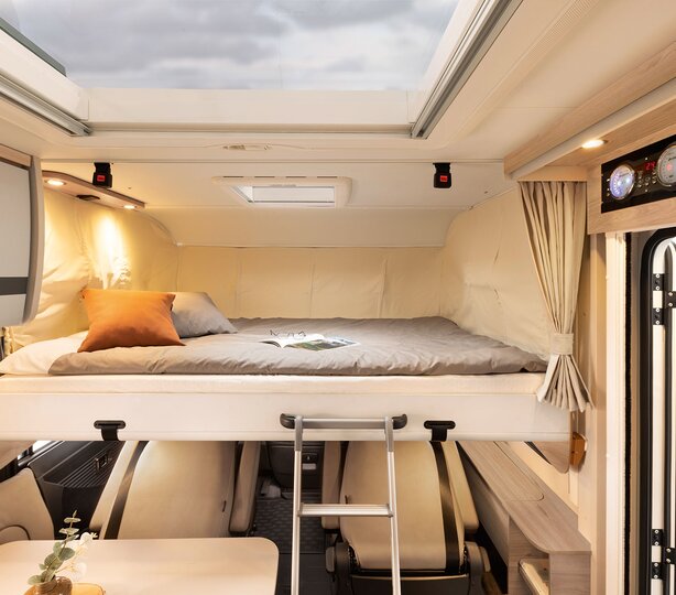 Dormitorio Auxiliar Autocaravana Dethleffs Globebus i1 Active 2026