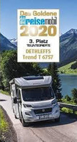 Goldenes Reisemobil Trend T6757
